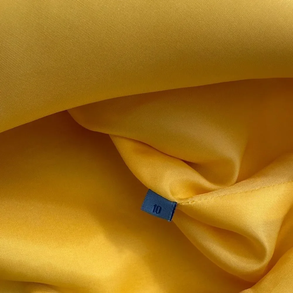 NWT Doncaster Sport Yellow Textured Women's Jacket SIZE 10